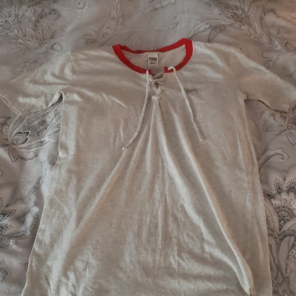 5/$25 Like New! Pink nightshirt - Picture 2 of 8